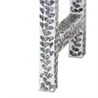 bali & pari Diata Black and White Pearl Capiz Shell 2-Drawer Console Table