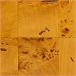 bali & pari Netra Natural Real Burl Wood Storage Cabinet