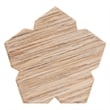 bali & pari Janeth Bohemian Woven Grasscloth End Table