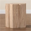 bali & pari Janeth Bohemian Woven Grasscloth End Table