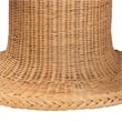 bali & pari Farrow Bohemian Braided Light Honey Rattan Dining Table