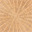 bali & pari Farrow Bohemian Braided Light Honey Rattan Dining Table