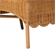 bali & pari Rashtin Bohemian Light Honey Rattan 3-Piece Dining Nook Set