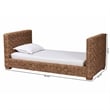bali & pari Rhinos Handwoven Seagrass Daybed