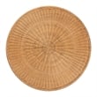 bali & pari Caroline Round Natural Rattan Coffee Table