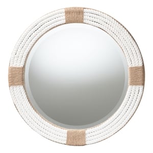 bali & pari Makya Round  Woven Rope Mirror