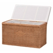 bali & pari Eamon Braided Natural Rattan Storage Bench