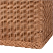 bali & pari Eamon Braided Natural Rattan Storage Bench