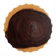 bali & pari Noleta Hand-carved Suar Wood Side Table