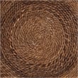 bali & pari Verino Handwoven Seagrass Storage Bench with Removable Lid