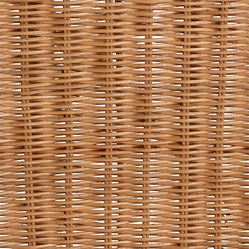 bali & pari Oxford Rattan Counter Stool - Handwoven Cane Counter Height Chair