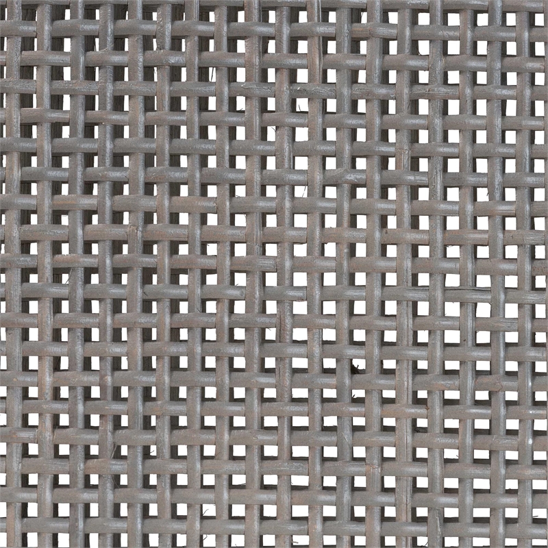 bali & pari Sofia Rattan Counter Stool with Wood Frame Counter Height Grey