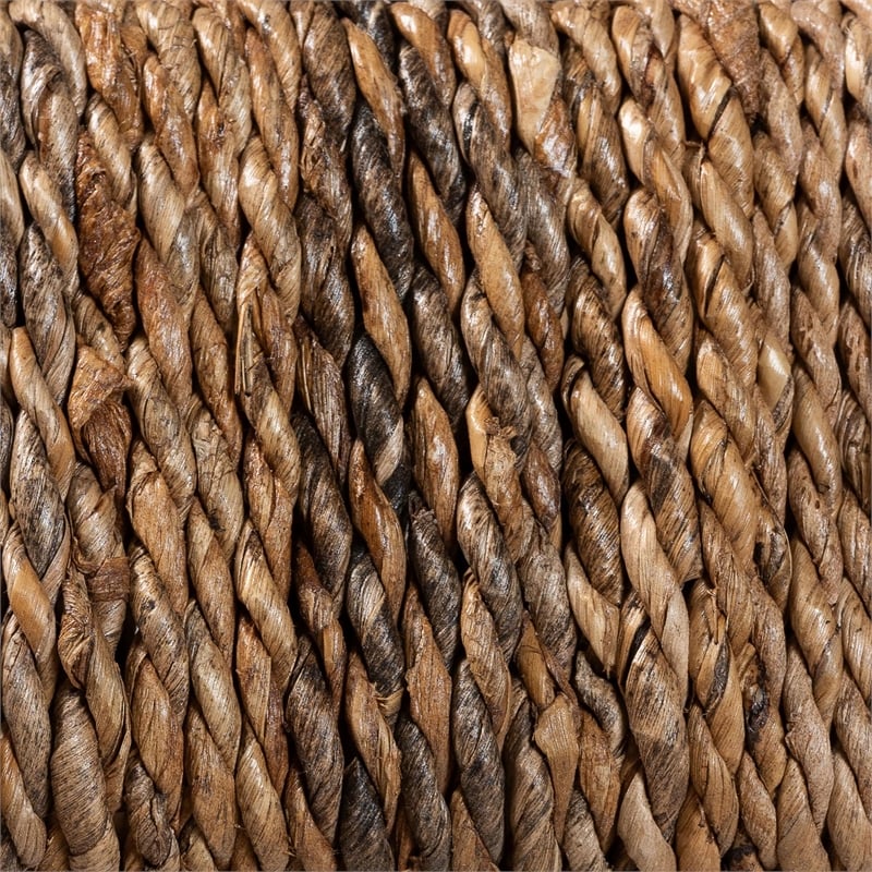 bali & pari Ubud Dining Nook Set with Wood Table Bench and Chairs 5 Piece