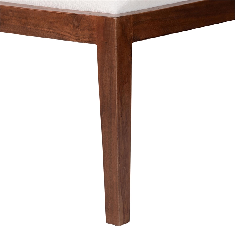 bali & pari Okinawa 2-Piece Corner Bench Set with Cushion Dining Nook Seating