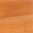 bali & pari Derenik Natural Rattan and Mahogany Wood End Table