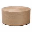 bali & pari Lapis Handwoven Jute Coffee Table - Boho Round Centerpiece