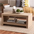 bali & pari Adaya Handwoven Jute Coffee Table - Rectangular Center Table