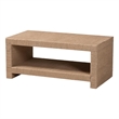 bali & pari Adaya Handwoven Jute Coffee Table - Rectangular Center Table