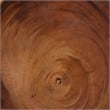 bali & pari Jia Suar Wood End Table - Handcrafted Side Table