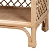 bali & pari Adonis Natural Rattan Display Shelf