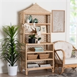bali & pari Adonis Natural Rattan Display Shelf