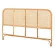 bali & pari Agota Natural Rattan Standalone Queen Headboard