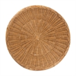 bali & pari Jayana Natural Rattan Round End Table