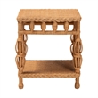 bali & pari Dolby Natural Rattan End Table
