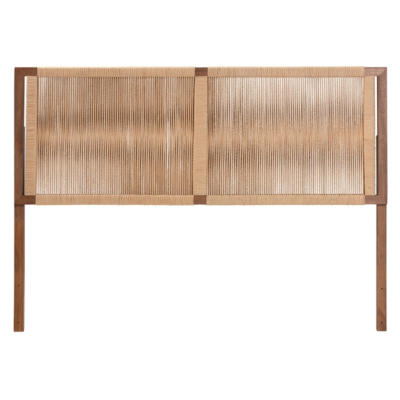 bali & pari Holitz Natural Rope Woven King Headboard