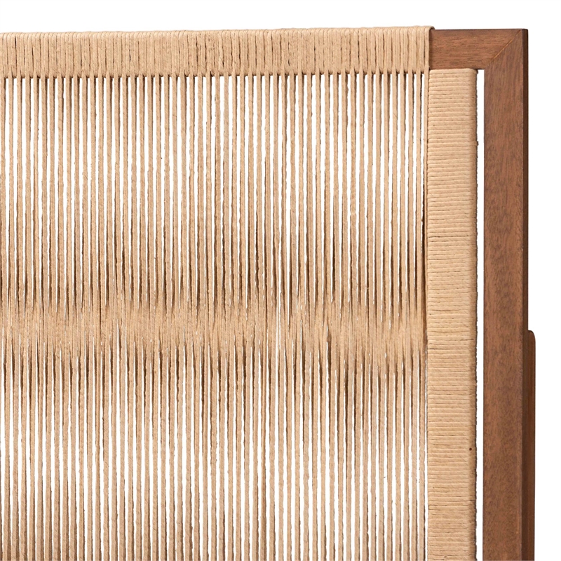 bali & pari Holitz Natural Rope Woven King Headboard