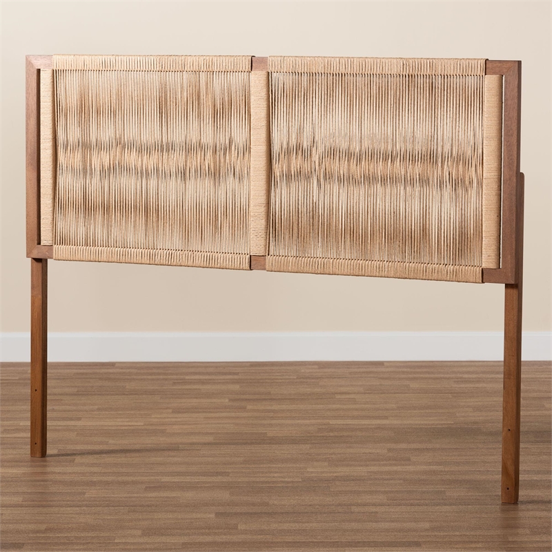 bali & pari Holitz Natural Rope Woven King Headboard