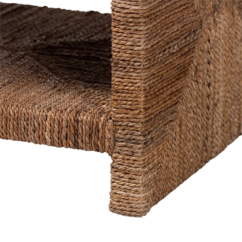 bali & pari Liza Rectangle Seagrass Coffee Table