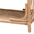 bali & pari Baara Natural Rattan 4-Tier Display Shelf