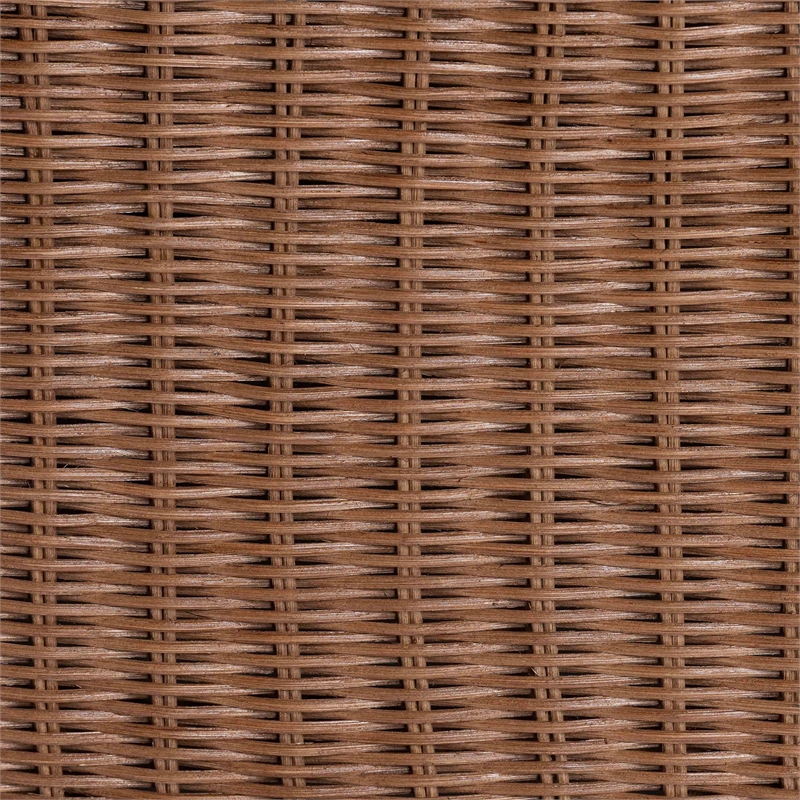 bali & pari Detta Natural Rattan 3-Piece Sectional Set