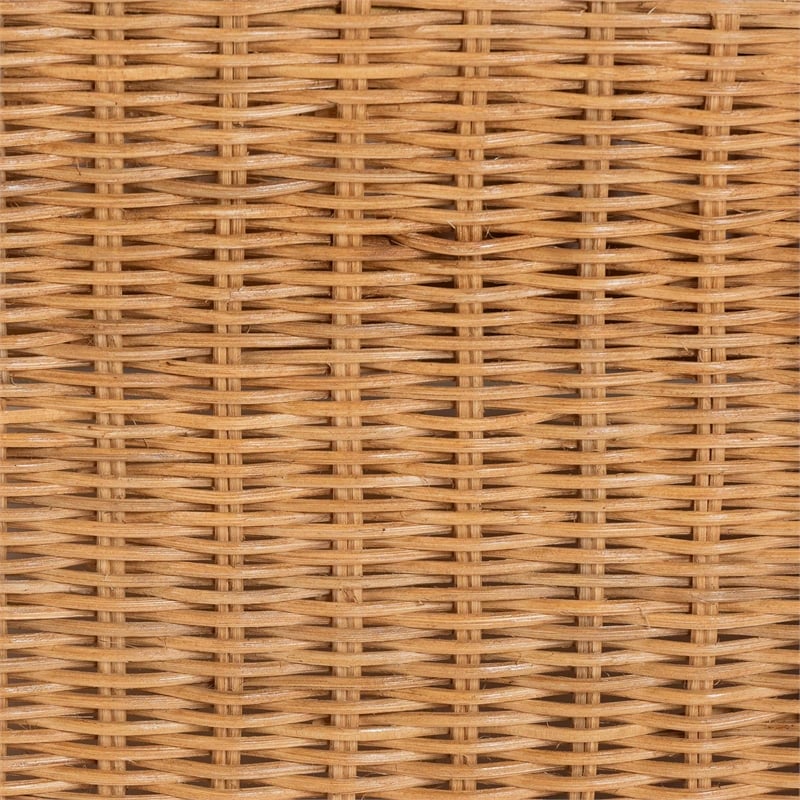 bali & pari Carina Natural Rattan 3-Piece Living Room Set