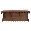 bali & pari Detta Natural Rattan Sofa with Cushion - Handwoven Wicker Settee