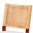bali & pari Lesia Natural Rattan Dining Chair with Cushion