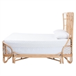 bali & pari Hadley Natural Rattan Bed Frame Queen