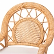 bali & pari Adam Natural Rattan Counter Stool with Cushion