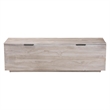 bali & pari Alvaro Wood Storage Trunk with Hinged Lid