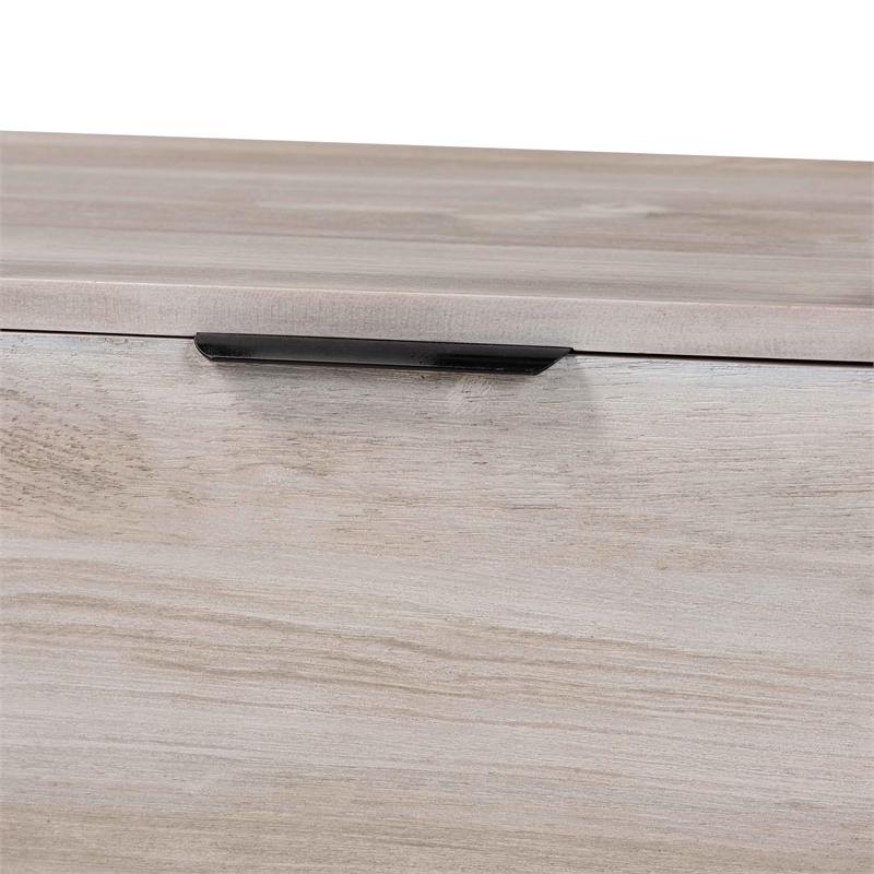 bali & pari Alvaro Wood Storage Trunk with Hinged Lid