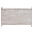 bali & pari Amado Wood Storage Trunk with Carved Front Panel