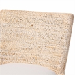 bali & pari Ridley Seagrass Dining Chair with Mahogany Wood Frame Whitewash