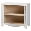bali & pari Ximena Grasscloth Storage Cabinet 2-Door Woven Accent Cabinet
