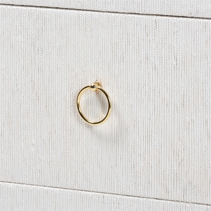 bali & pari Xavier Grasscloth Tall Storage Cabinet Woven Accent Tower Bookcase