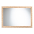 bali & pari Canan Grasscloth Wall Mirror Handwoven Rectangle Frame Accent Mirror