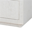 bali & pari Kai Grasscloth End Table 2-Drawer Accent Table or Nightstand