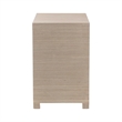 bali & pari Halen Natural Grasscloth Storage Cabinet Two-Door Console Storage