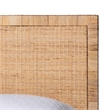 bali & pari Kalimantan Natural Rattan Bed Coastal Boho Style Queen