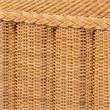 bali & pari Andrea Natural Rattan Console Table - Handwoven Wicker Accent Table